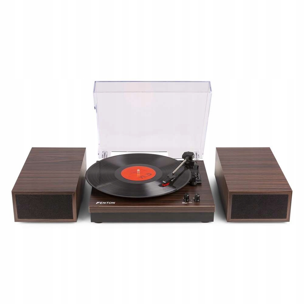 Gramofon modułowy bluetooth z głośnikami+ winyl Marka Fenton
