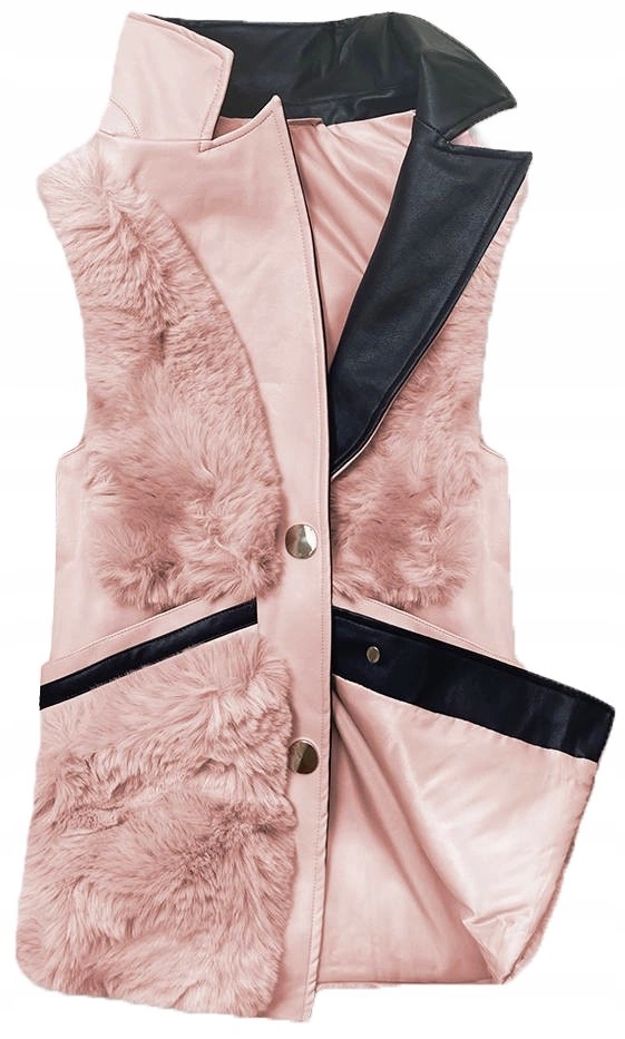 Vesta Ekokůže+kožešina BR9593 Losos XXL (44)