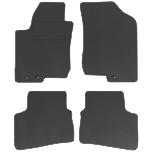 Hyundai I30 I 2007-2012 velurové koberce Comf Grafit