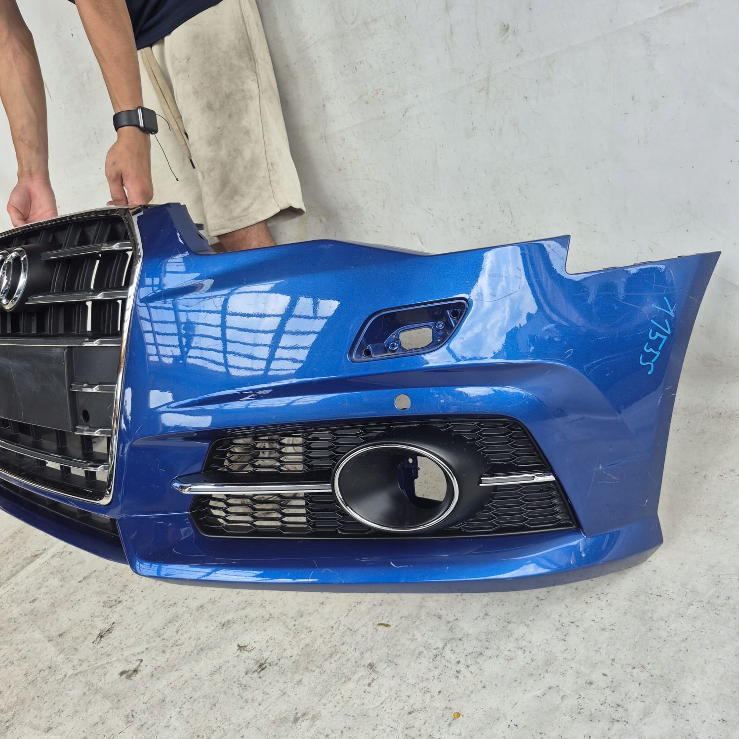 AUDI S6 C7 4G LIFT 14- bumper front front SPR 4PDC