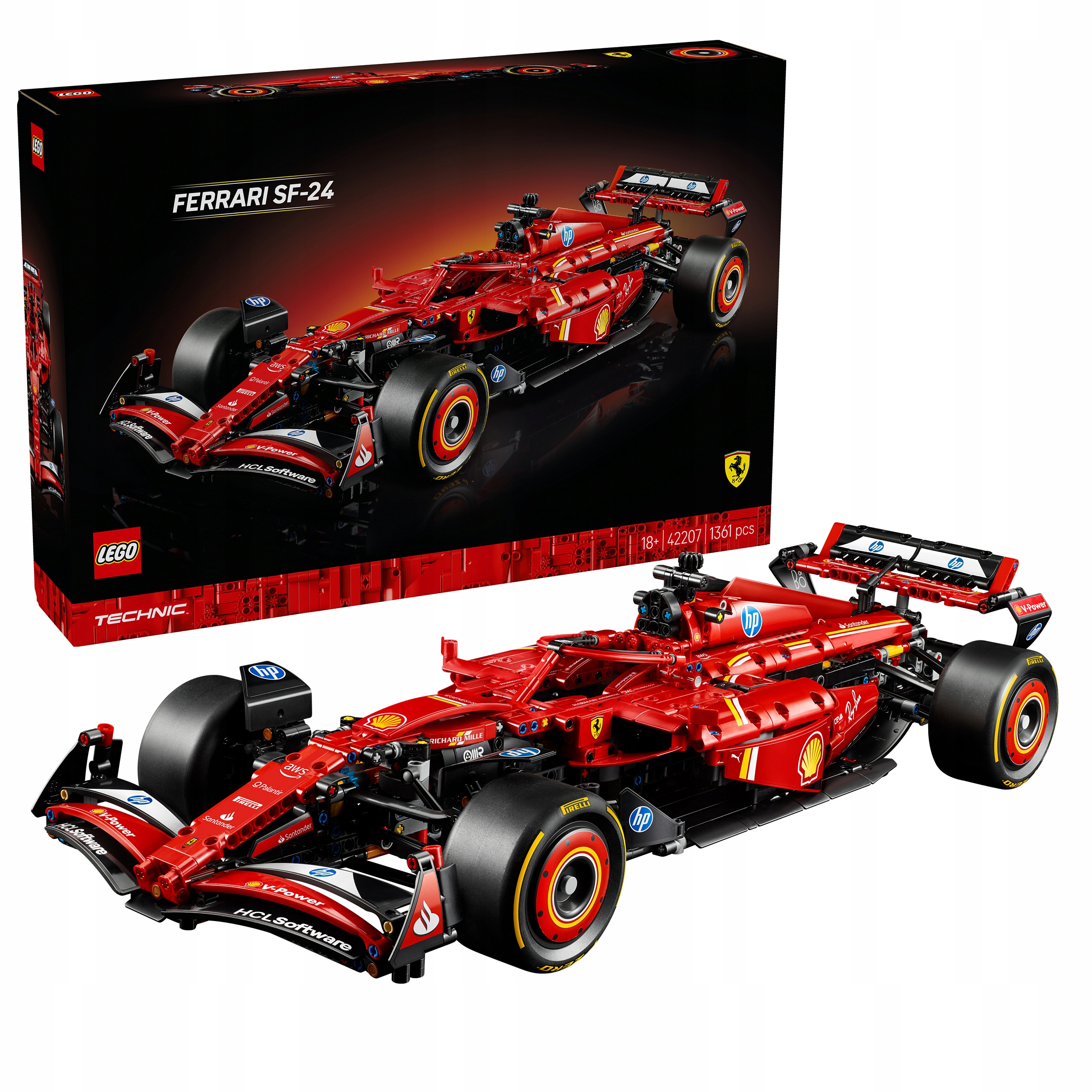 Lego Technic 42207 Auto Ferrari SF-24 F1