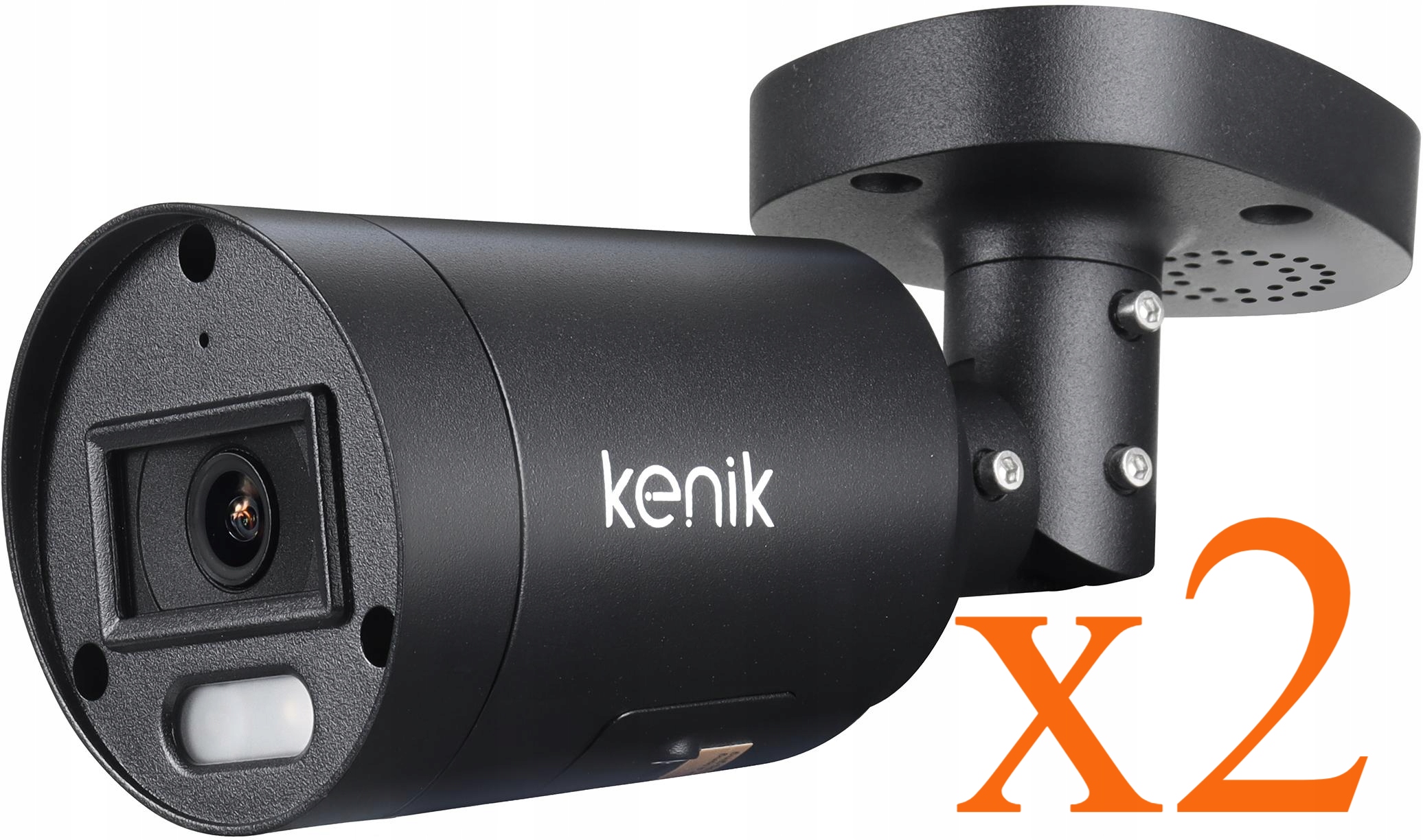 2 x Ip Kamera Kenik KG-8430TAS-ILD-B-V2 (2.8 mm) nálepka Ellektropoint