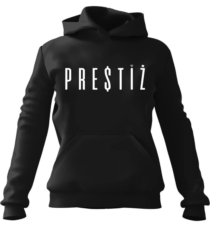 Dámská Mikina s kapucí Black XL