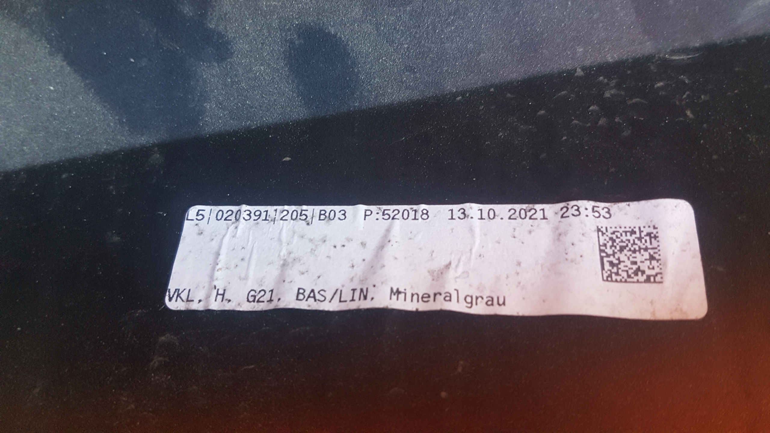 nárazník zadní BMW SERIA 3 G21