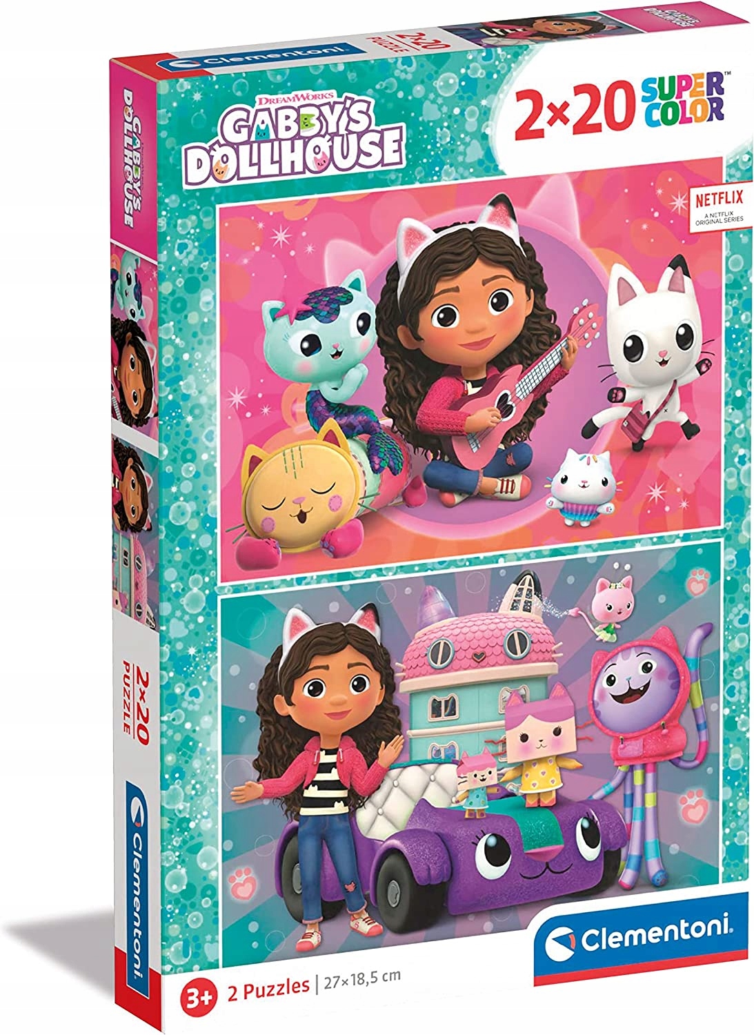 

Puzzle 2x20 Gabi Koci Domek 2 układanki
