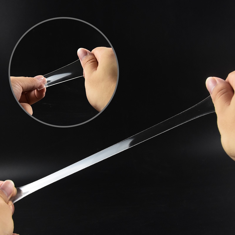 BARDZO MOCNA TAŚMA NANO DWUSTRONNA PRZEZROCZYSTA WIELOKROTNEGO UŻYTKU 3 M Szerokość 30 mm