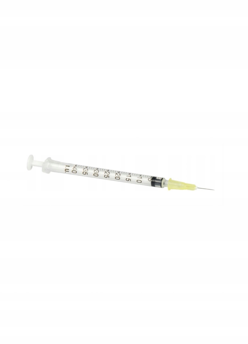 

Strzykawka Insulinówka Z Igłą Insulinowa 1ml/40j.m