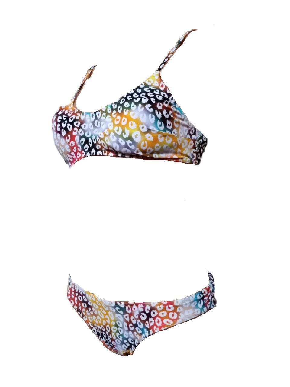 Y6089 Arena animalier bikini bandeau the Strój Kąpielowy Dwuczęściowy 36