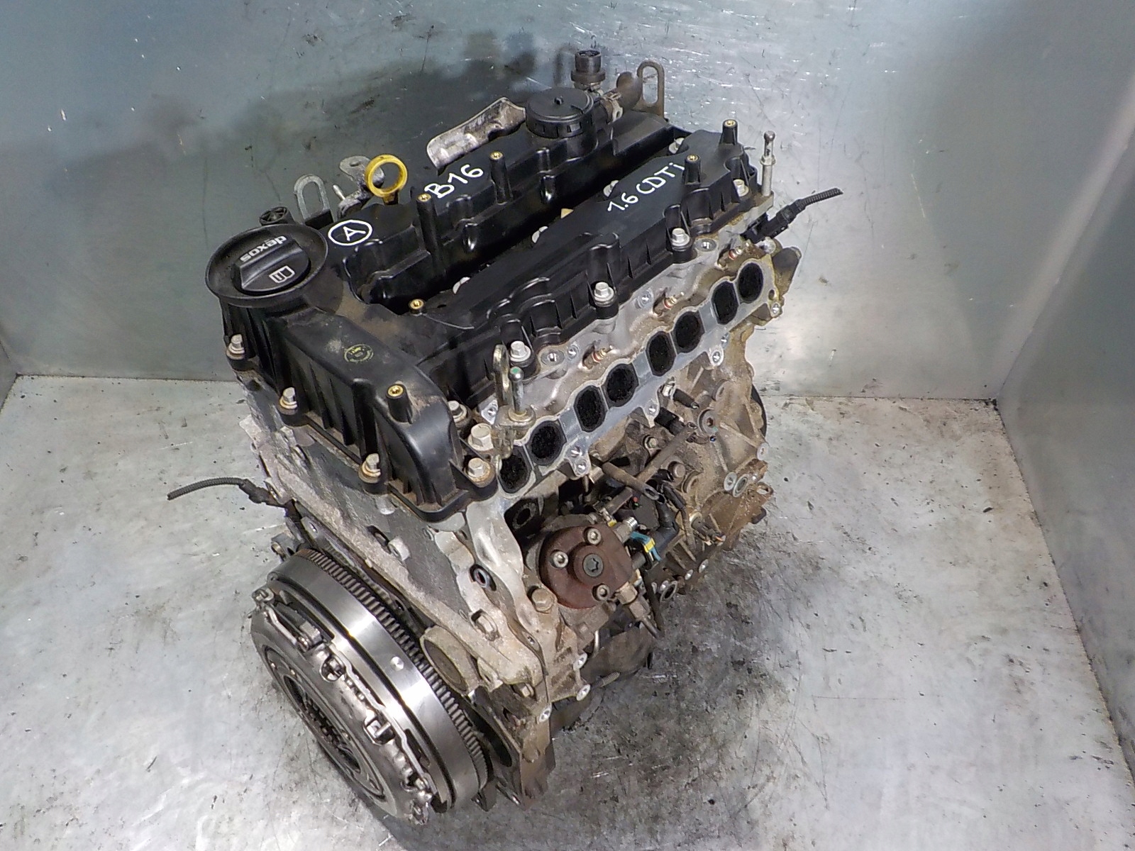 OPEL ASTRA K INSIGNIA MOKKA engine 1.6 CDTI B16 + pump 55570040 114 TYS
