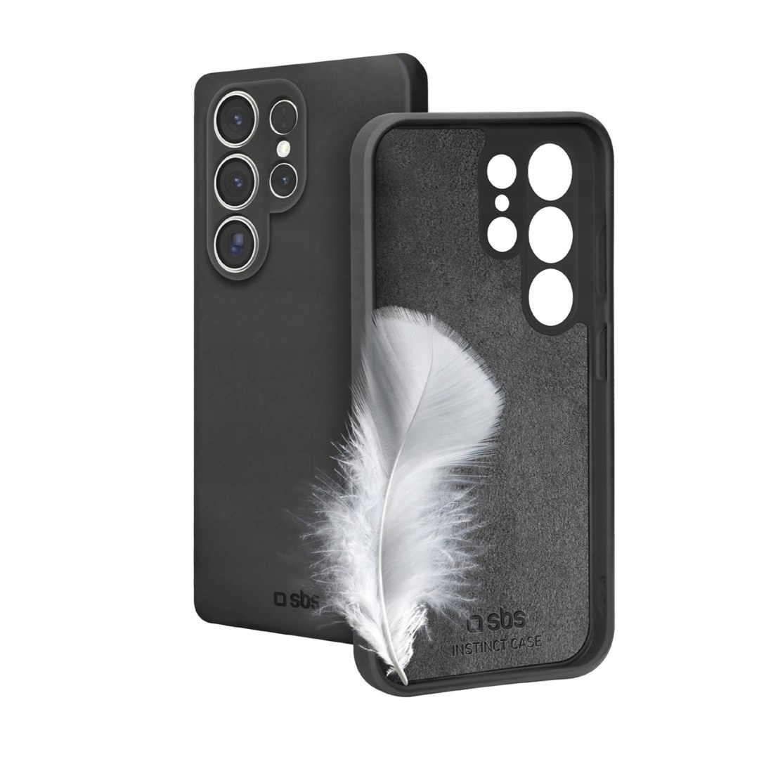 Etui pokrowiec na Samsung Galaxy S25 Ultra Instinct czarny Sbs