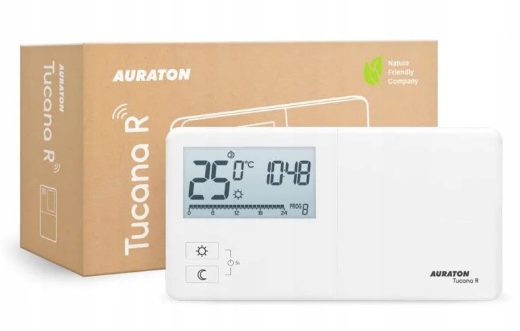 Auraton Tucana Týdenní Bezdrátový Termostat Regulátor Teploty