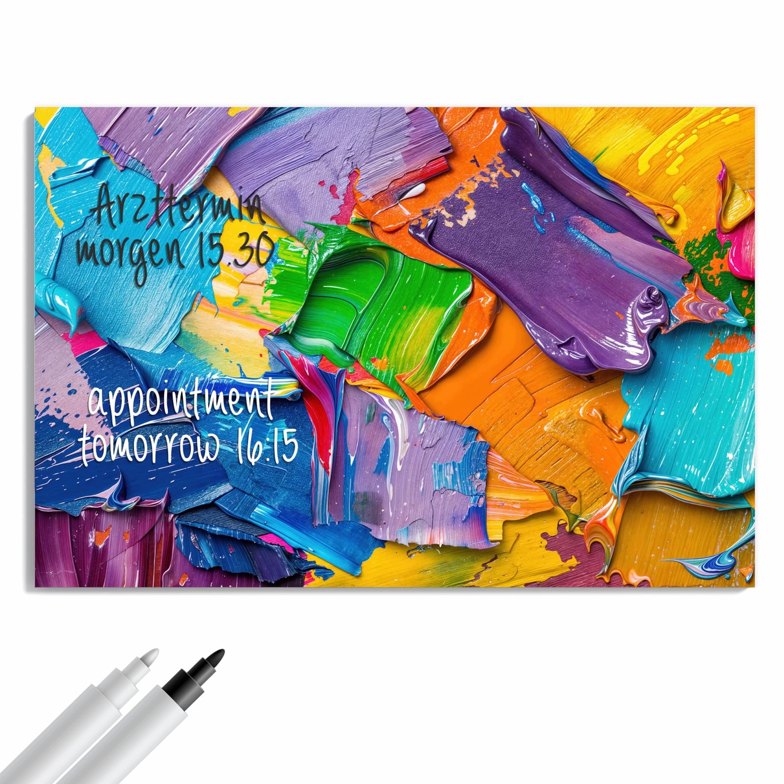 Magnetická tabule Symfonia barev 60 × 40 cm