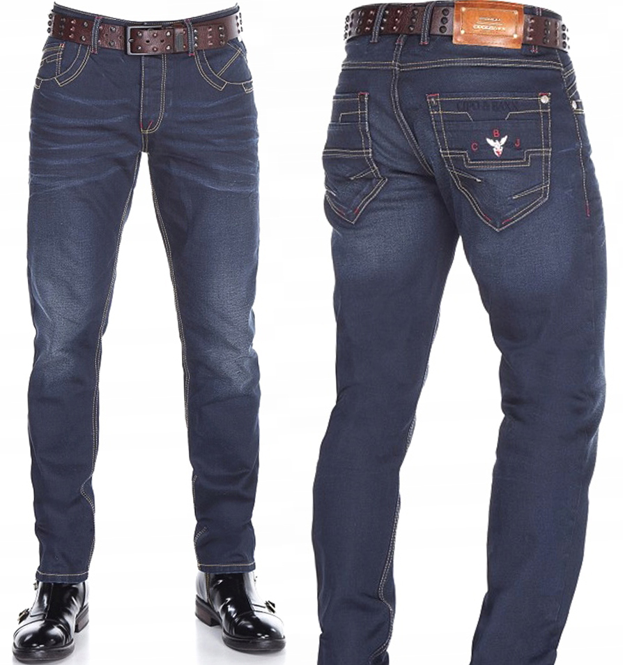 

Cipo Baxx Jeansy Spodnie Męskie Jeansowe Navy Blue