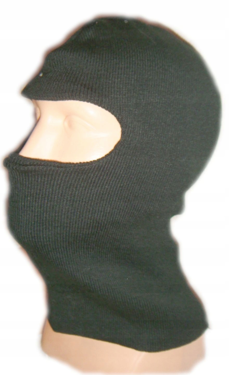 

Czapka męska 56-58-60 czarn zima beanie kominiarka
