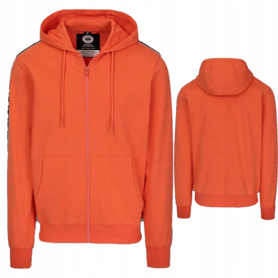 Mikina s kapucí Pitbull West Coast Rozepínací Mikina Nugget Salmon S Kapucí XL