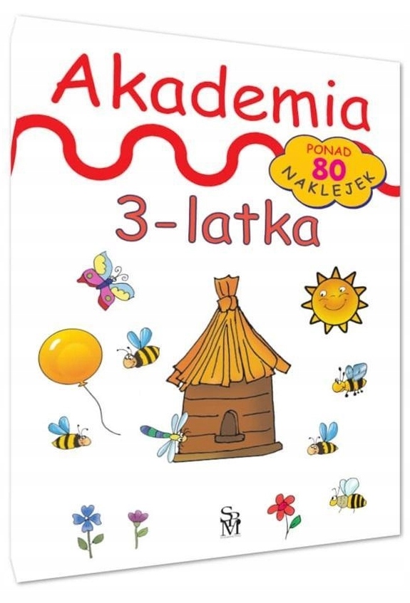 

Sbm Akademia 3-LATKA Ćwiczenia Ponad 80 Naklejek