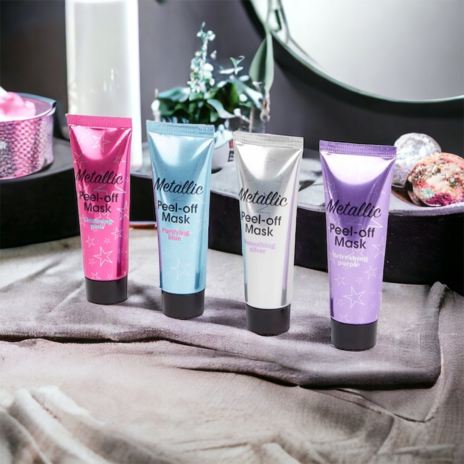 MASECZKA DO TWARZY ZESTAW 4 SZTUKI MASKA DLA KOBIET PIELĘGNACJA TWARZY Marka Maxbrands