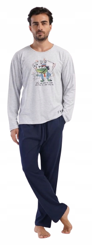 Vtipné Pyžamo Krokodýl Poker Karty XL