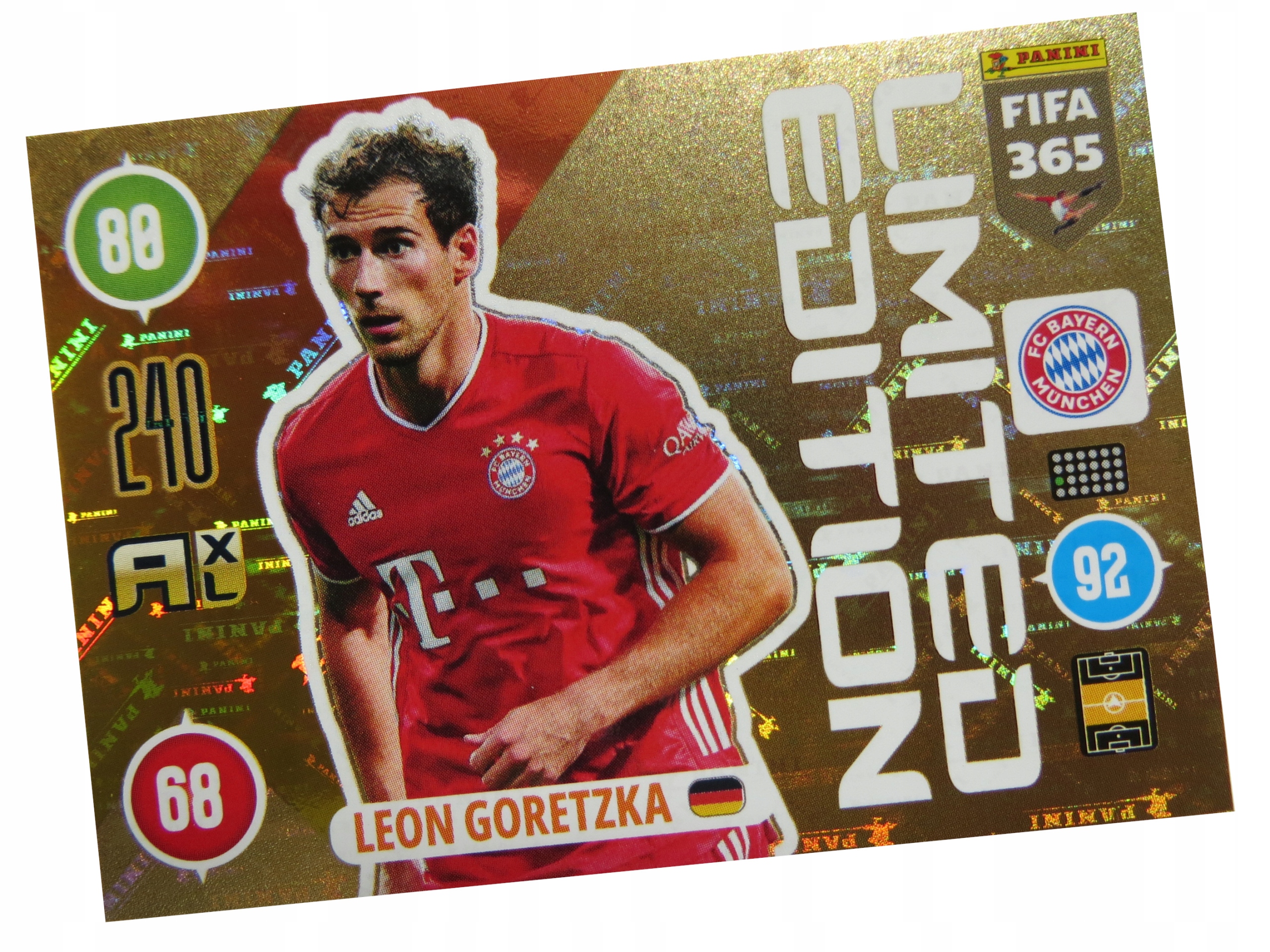 Panini Fifa 365 2021 Karty Piłkarskie Limited Leon Goretzka Fc Bayern