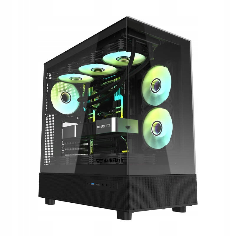 Počítačová Počítačová Skříň Darkflash DPX90 (černá)