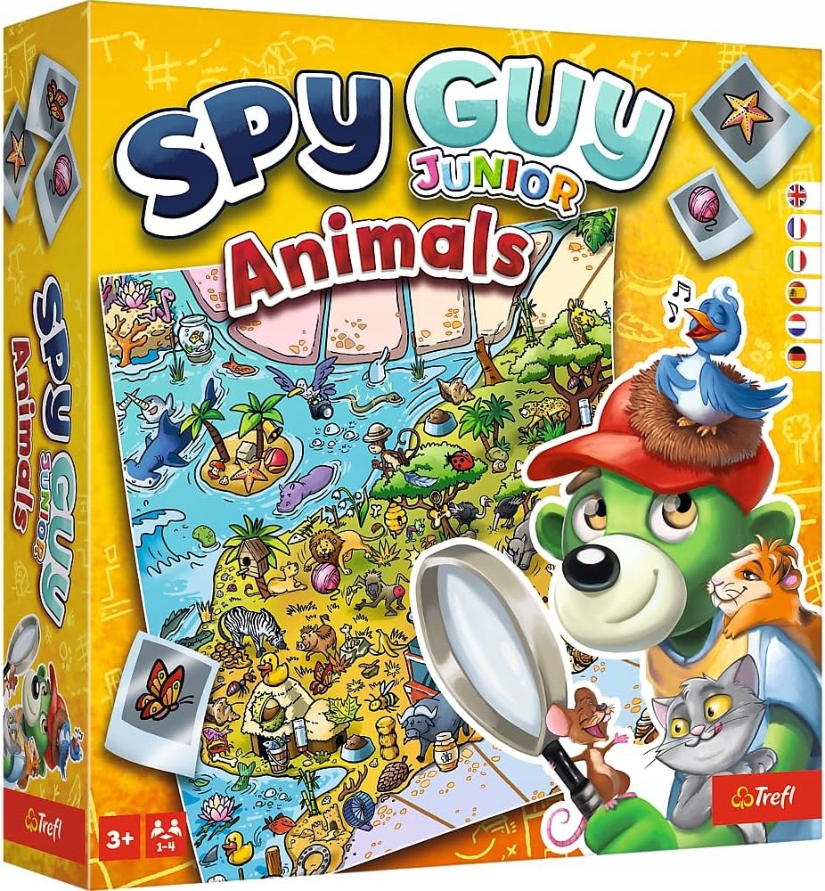 Spy Guy Junior Animals Kooperacyjna Gra Detektywistyczna Dla Dzieci Od 3