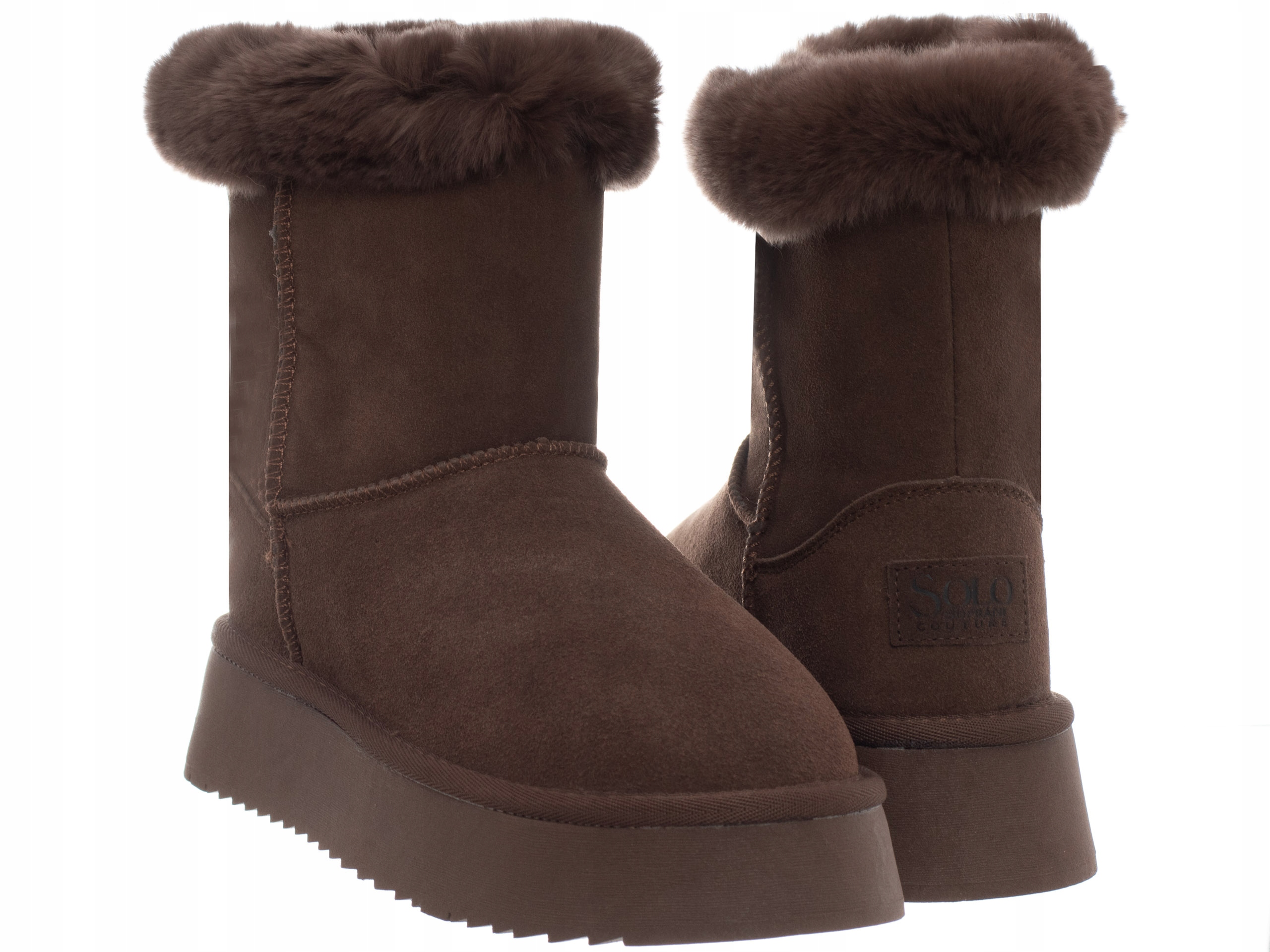 Solo Soprani Couture Dámské Boty Lapplat SCW421P14/51, hnědé, kožené