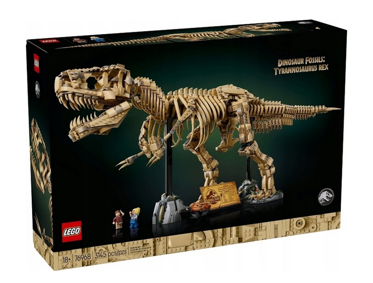 Lego 75968 Jurský Svět Kostry Dinosaurů Tyranosaurus