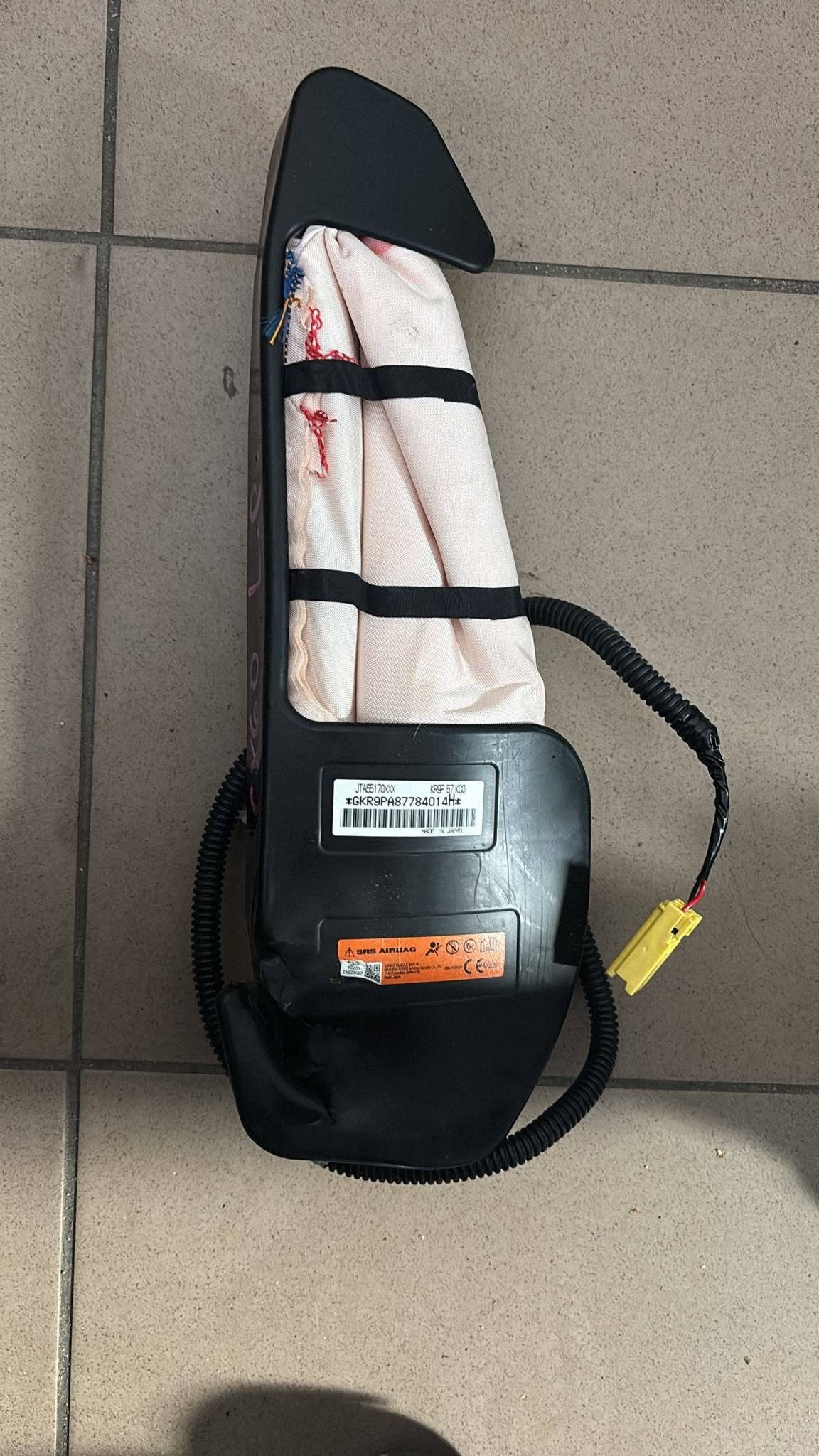 airbag air side seat front side left Mazda CX-60 KR9P57KG0