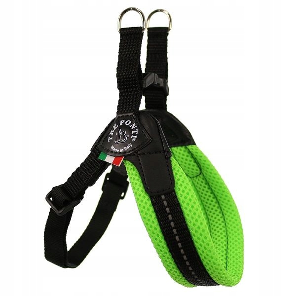 Levně Postroj Tre Ponti Mesh Easy Fit Zelená velikost 1,5