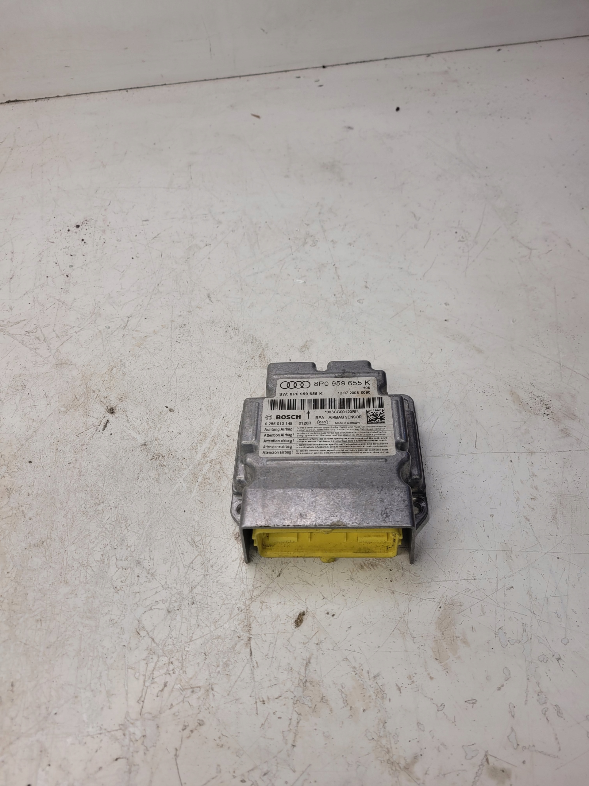 SENSOR AIRBAG AIRBAG AUDI A3 8P 8P0959655K