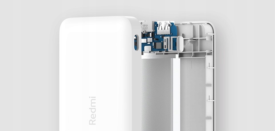 Redmi Power Bank 10000mAh Black Typ akumulatora litowo-polimerowy