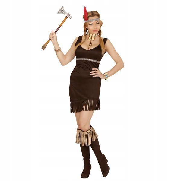 Kostým indiánky, karneval, halloween L