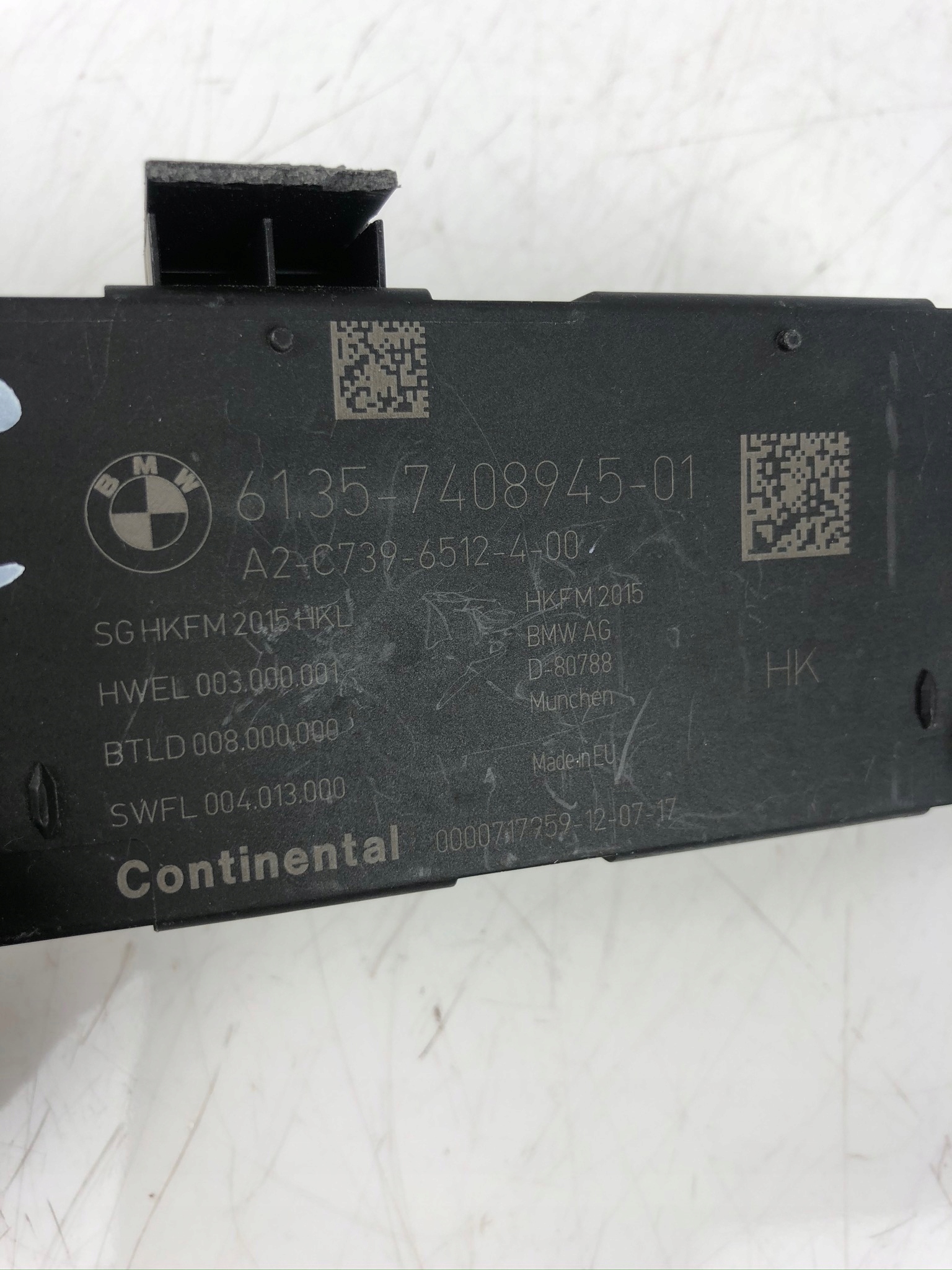 module control unit bonnet BMW G01 G11 G30 7408945