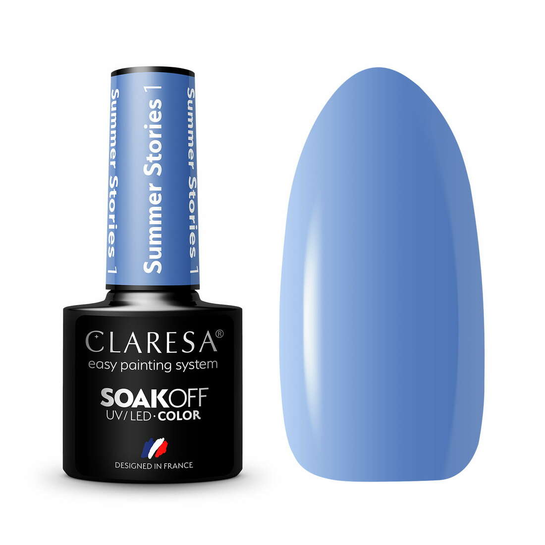 

Claresa Lakier hybrydowy Summer 1 SoakOff Uv/led
