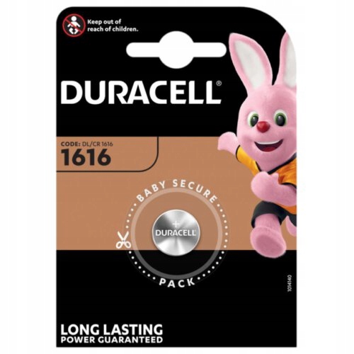 

1x Bateria Guzikowa Mini Duracell CR1616 3V Litowa