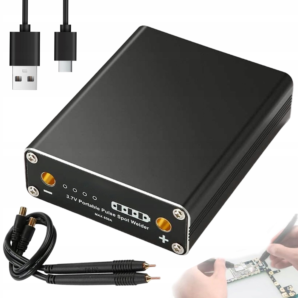 Přenosná Bodová Svářečka S Micro Usb Nabíjením Pro Svařování Kovu