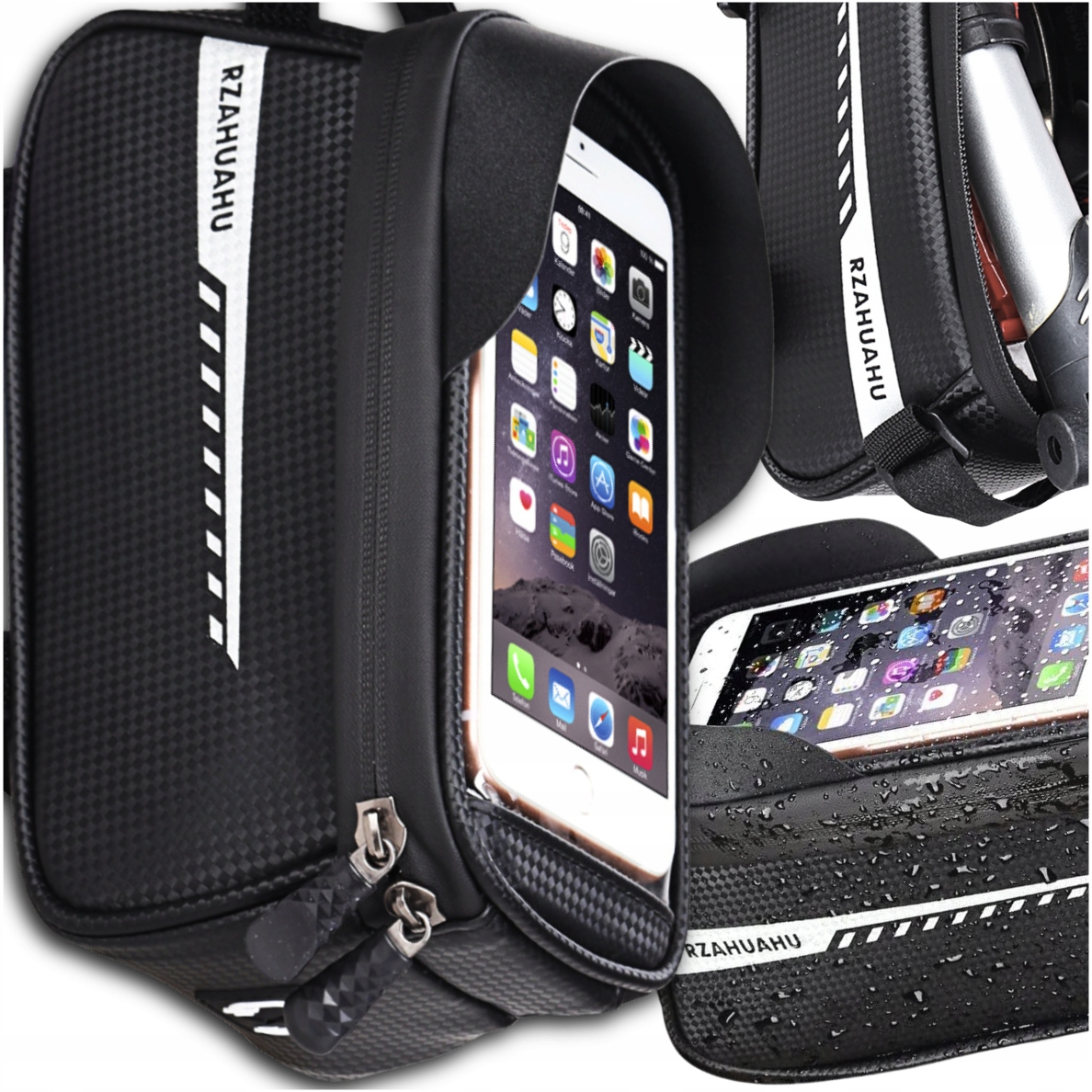 SAKWA ROWEROWA WODOODPORNA UCHWYT ETUI NA TELEFON TORBA NA RAMĘ SASZETKA EAN (GTIN) 5907745917462