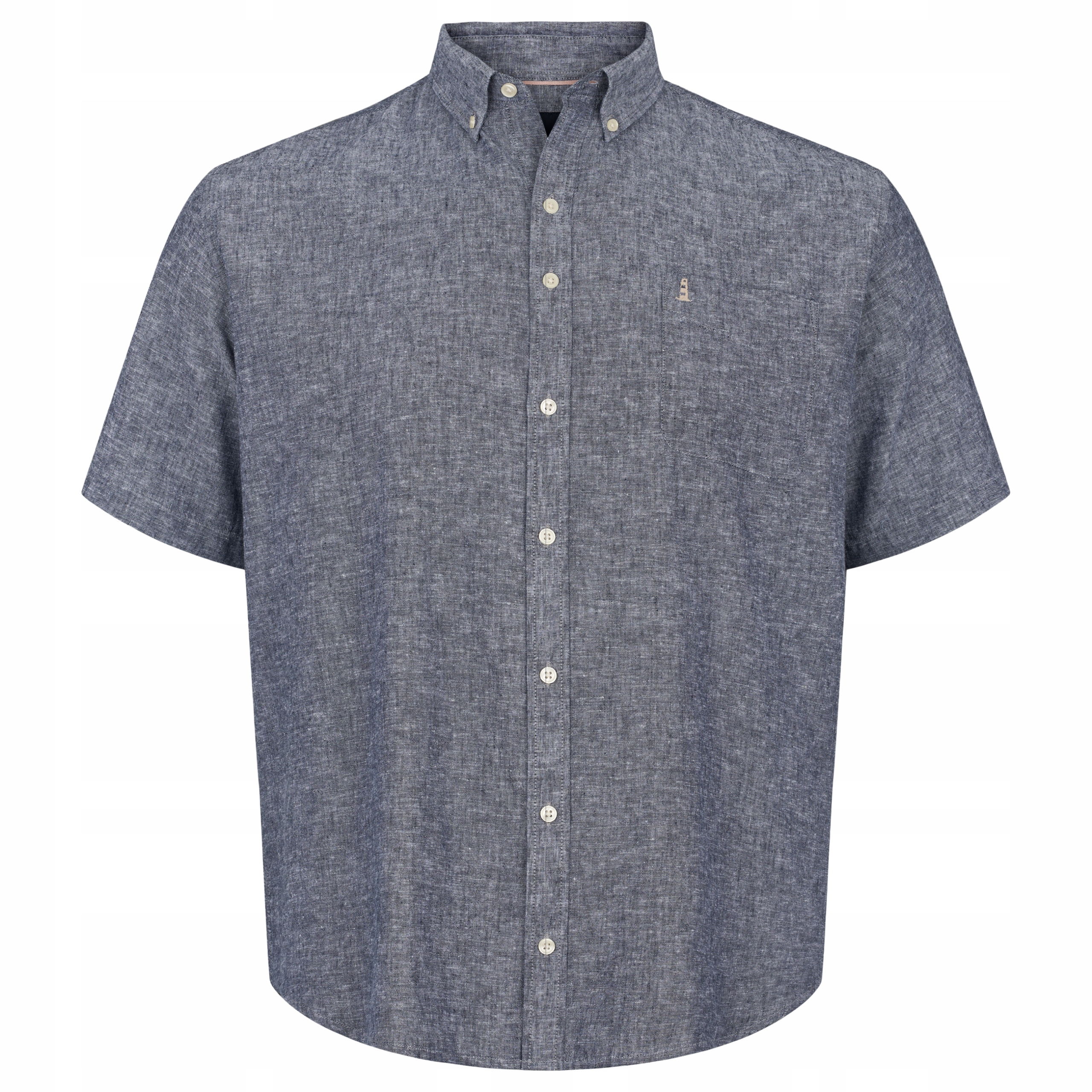 North 56°4 Velké Rozměry Lněná Košile 6XL 180 cm