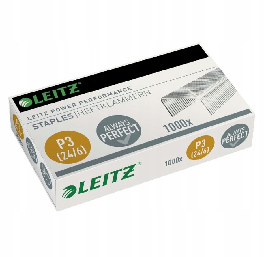 

Zszywki biurowe 24/6 Leitz 1000 szt