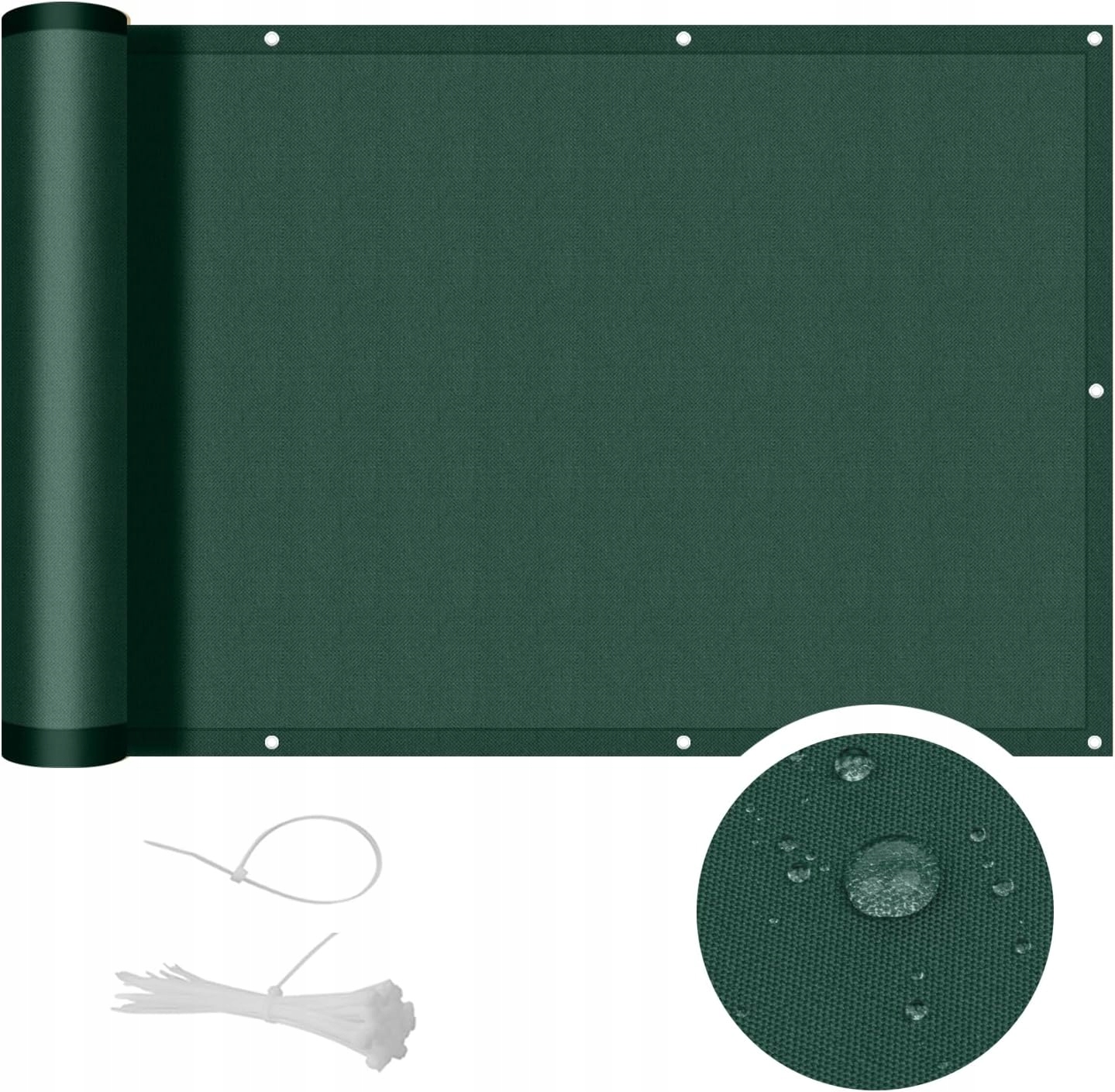 Balkonový kryt, Pes balkonový kryt, Uv ochrana, 150 x 500 cm