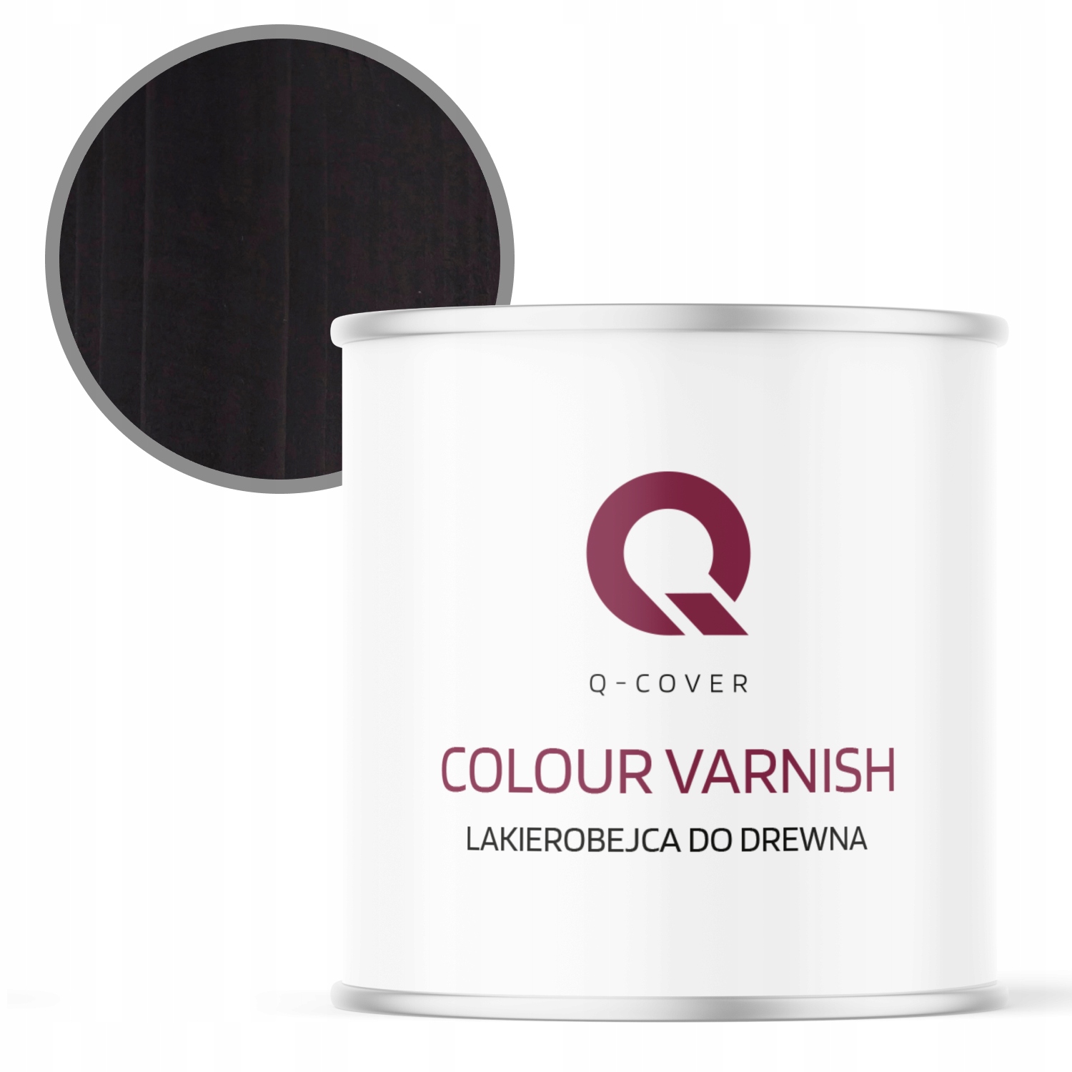 Lak na dřevo Rychleschnoucí 2.5 l Černý Satén Výkonná Barva 3v1