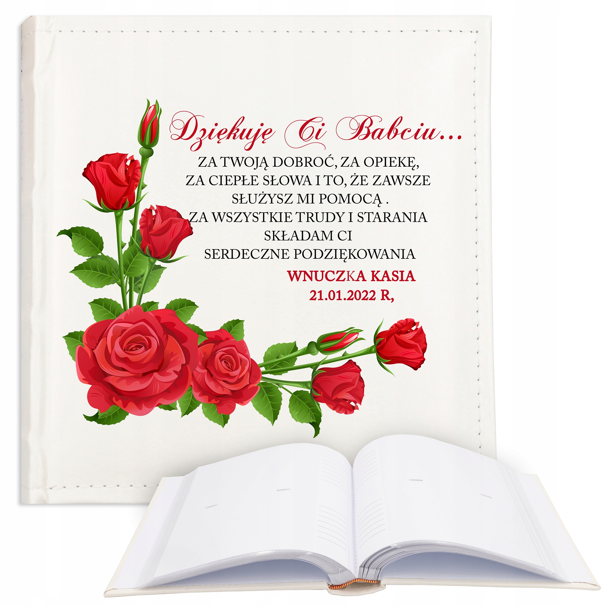 Album Přání Dárek Ke Dni Babiček Vzor Jméno