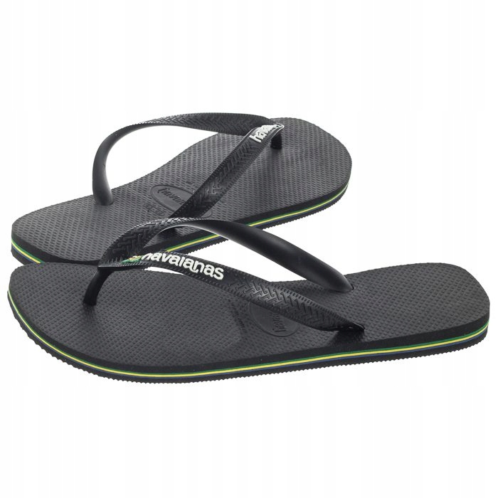 

Japonki Havaianas Brasil Logo Black 4110850 Czarne