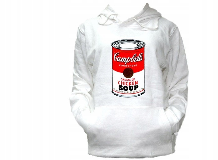 

Bluza kaptur Andy Warhol Pop Art Banan Wzory