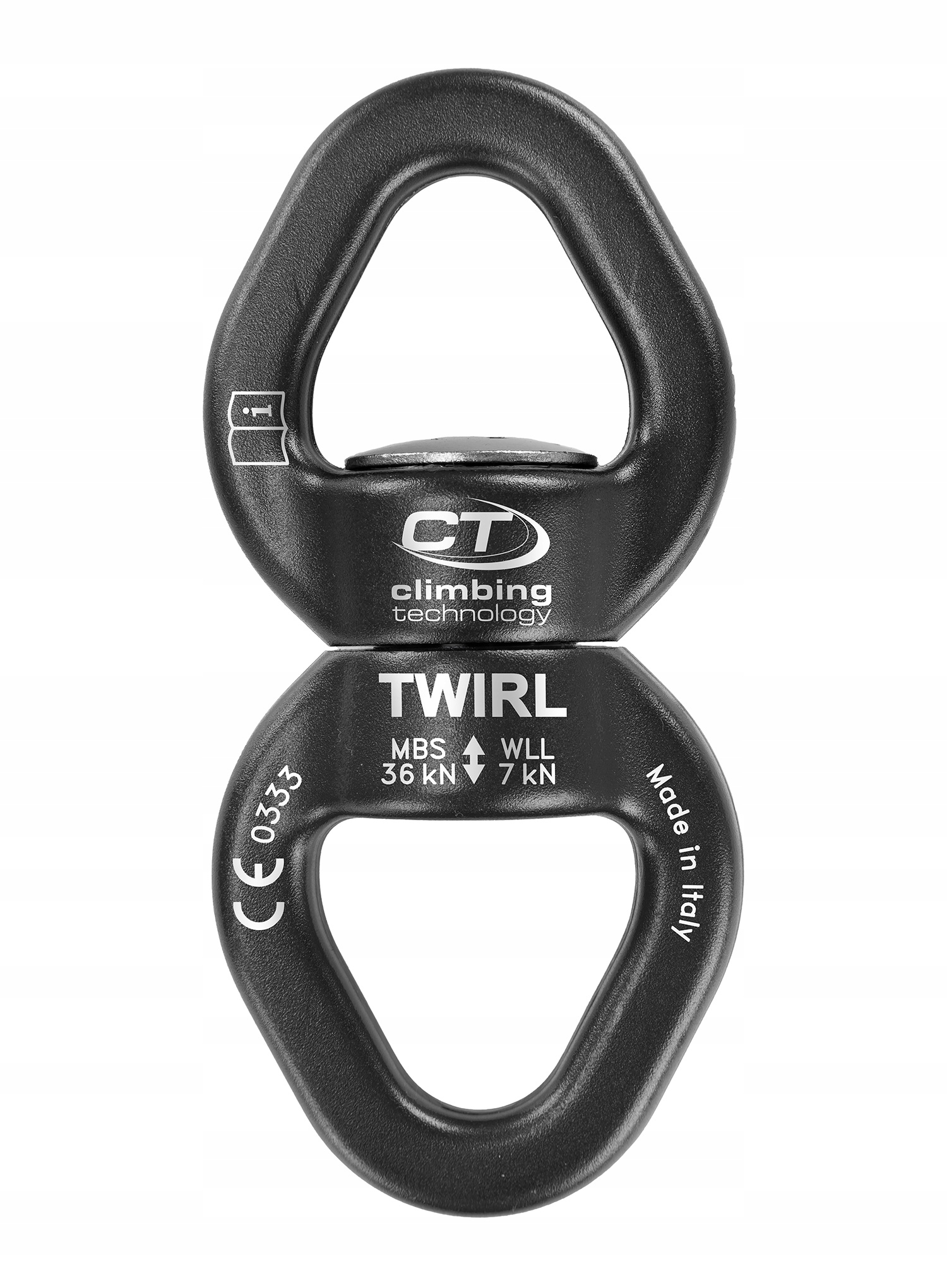 Krętlik Climbing Technology Twirl black