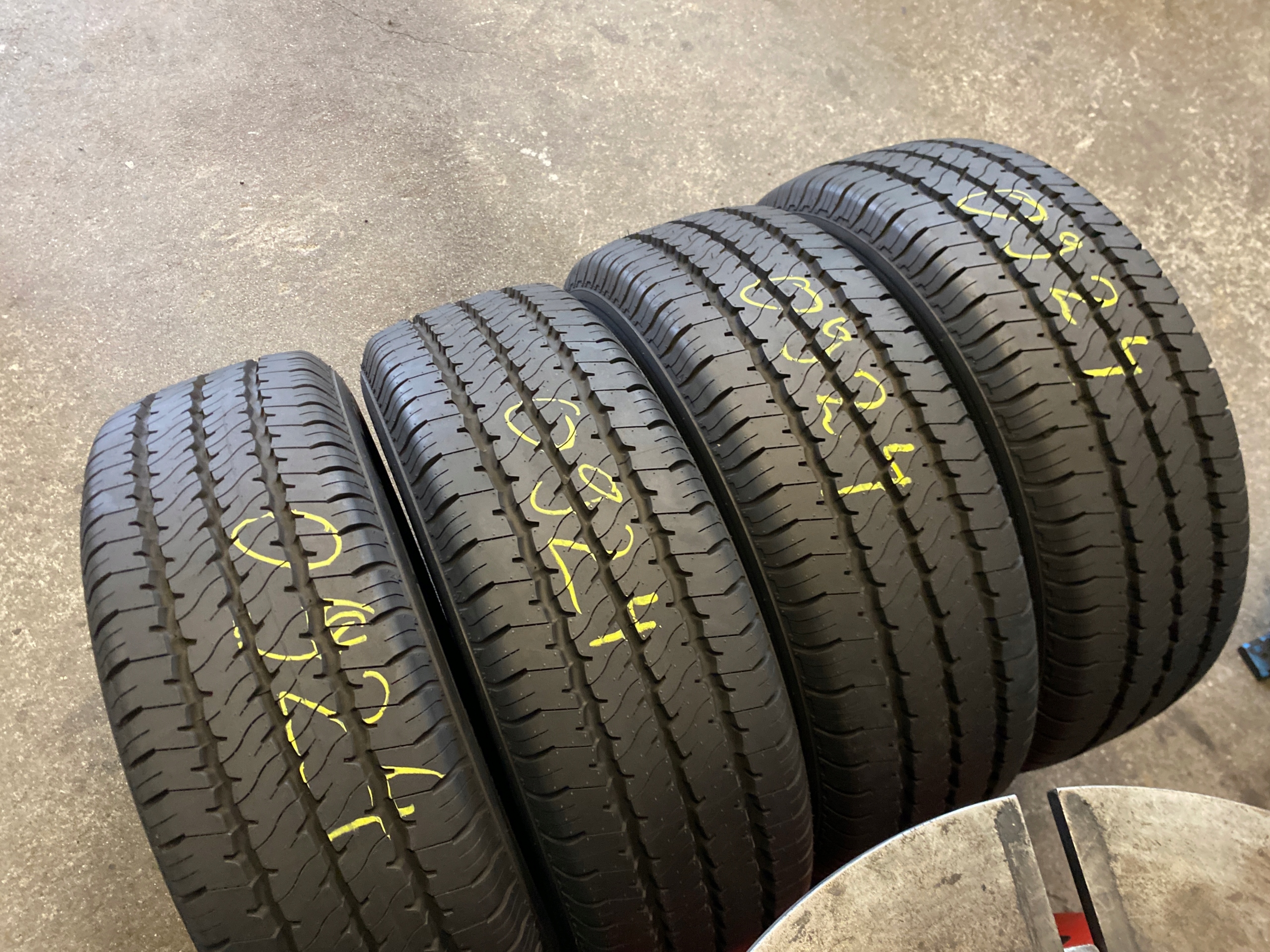 4 tyres summer 215/65R16C Giti GitiVan 600 DEMO as new 9mm 2024r