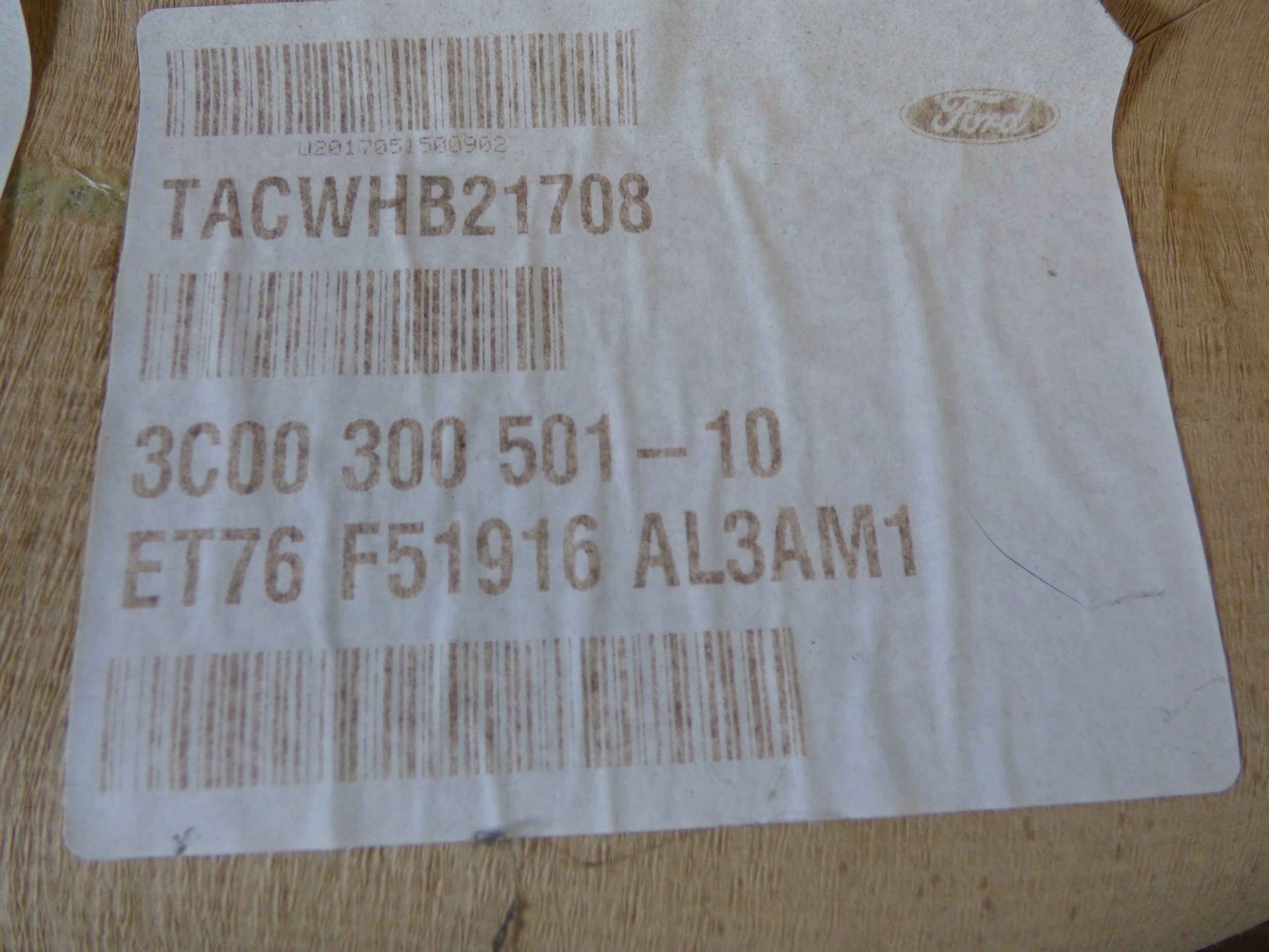 CIELO INTERNO sufit ET76-F51916 COURIER II MK2