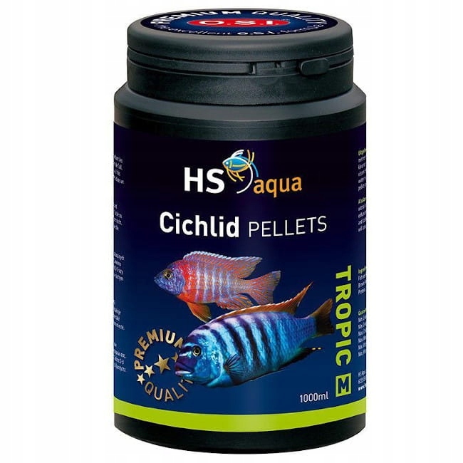 Levně Hs Osi Cichlid Pellets M 1000 ml/525 g Péče