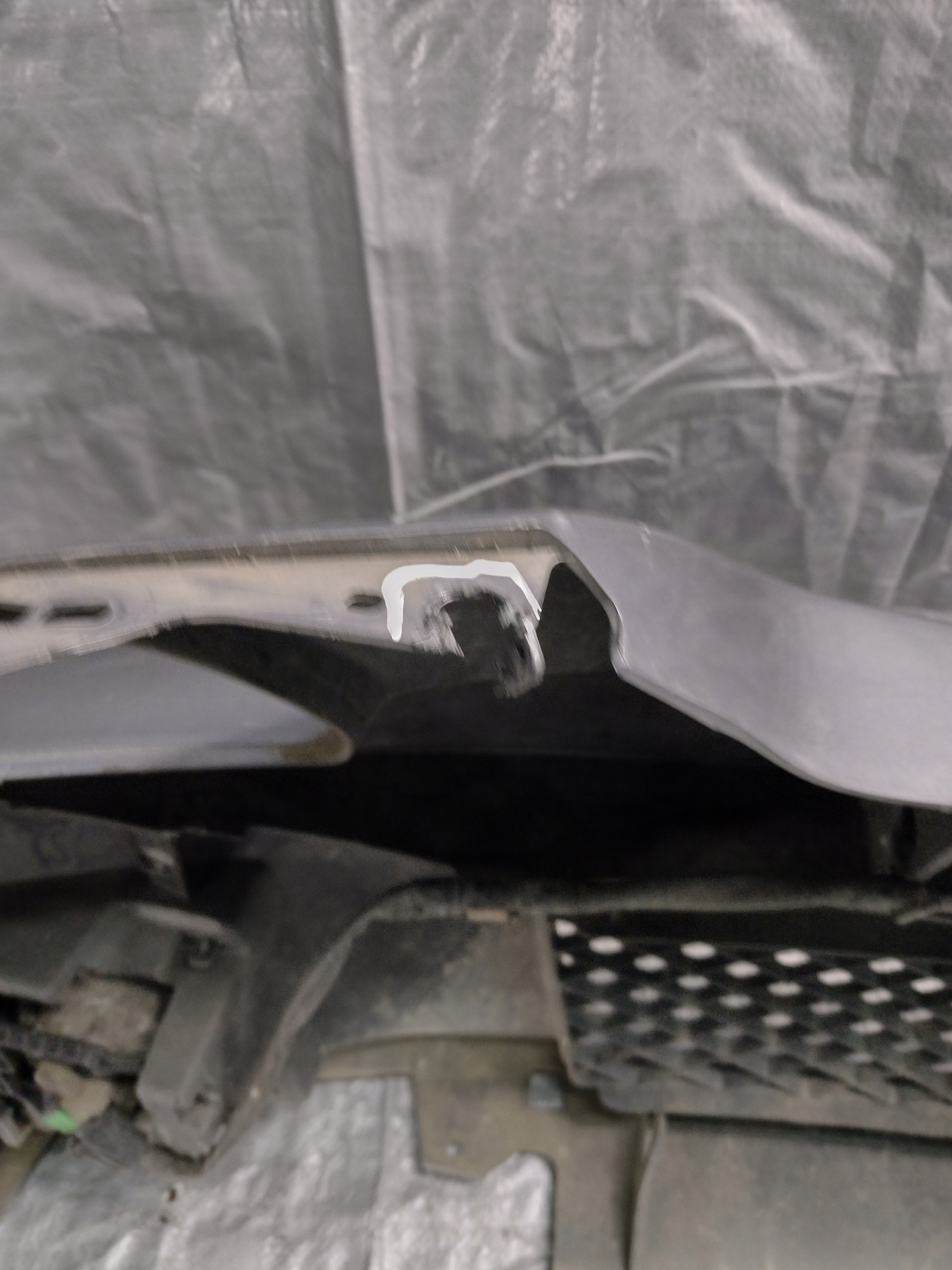 front bumper Mazda Premacy and lift