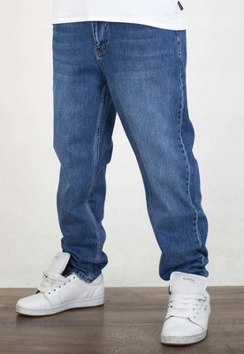 Kalhoty I8 Denim BOY63 střední modrá barva